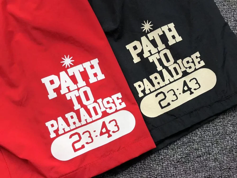 HELLSTAR Red Path to Paradise Shorts - second colorway