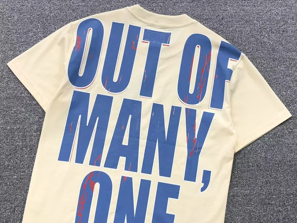 GODSPEED Cream Skeleton Basketball Jerseys T-Shirt - second colorway