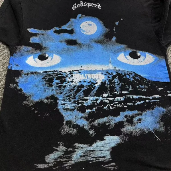 GODSPEED Black Moon Eyes Landscape T-Shirt - front view