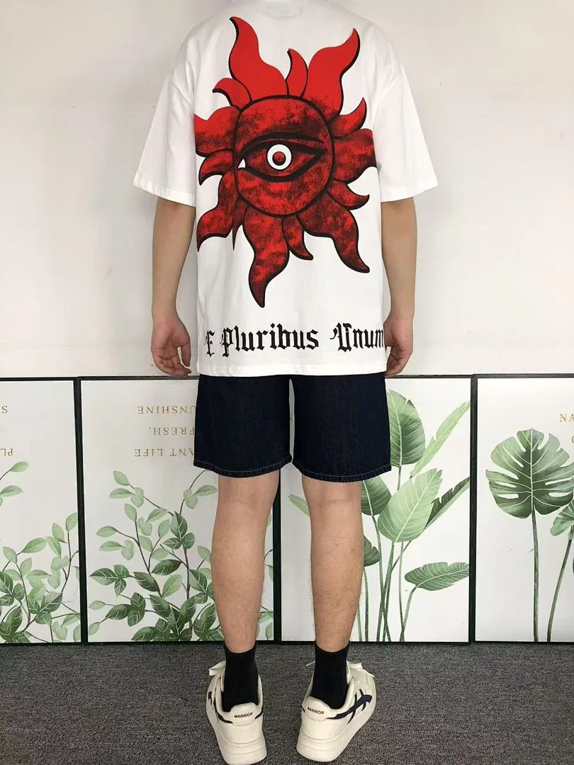 GODSPEED White Rose City Street T-Shirt - full look