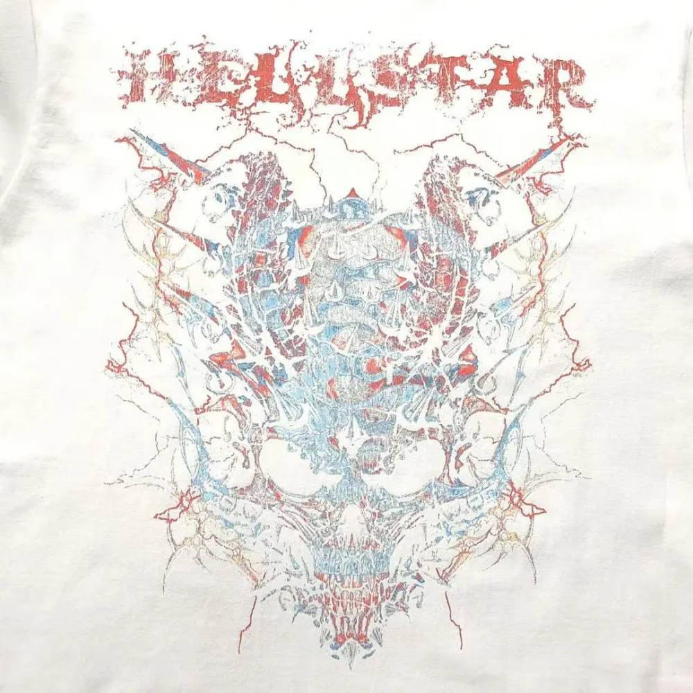 HELLSTAR White Scribble T-Shirt - second colorway