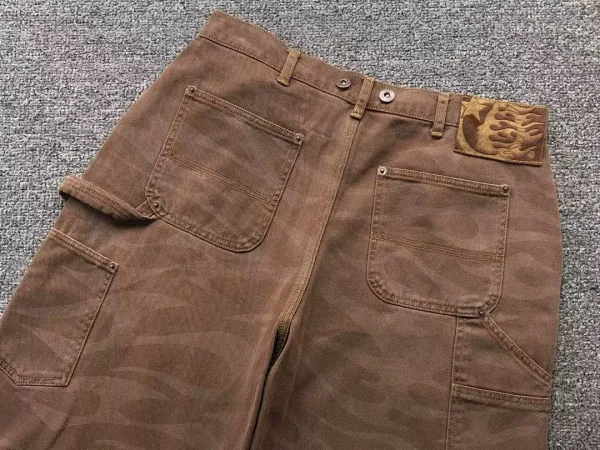 HELLSTAR Brown Cargo Shorts - size reference