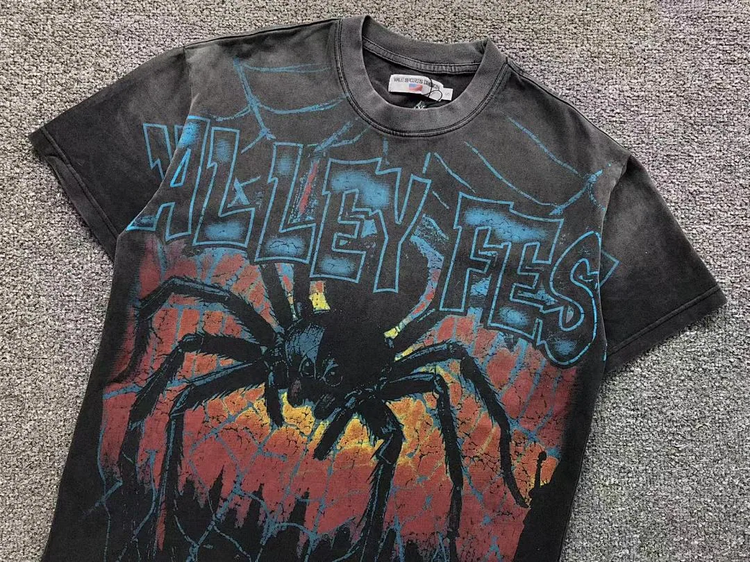 VALLEY Black Valley Fest Spider Web T-Shirt - photo 7