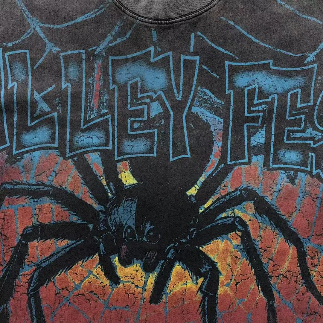 VALLEY Black Valley Fest Spider Web T-Shirt - photo 9