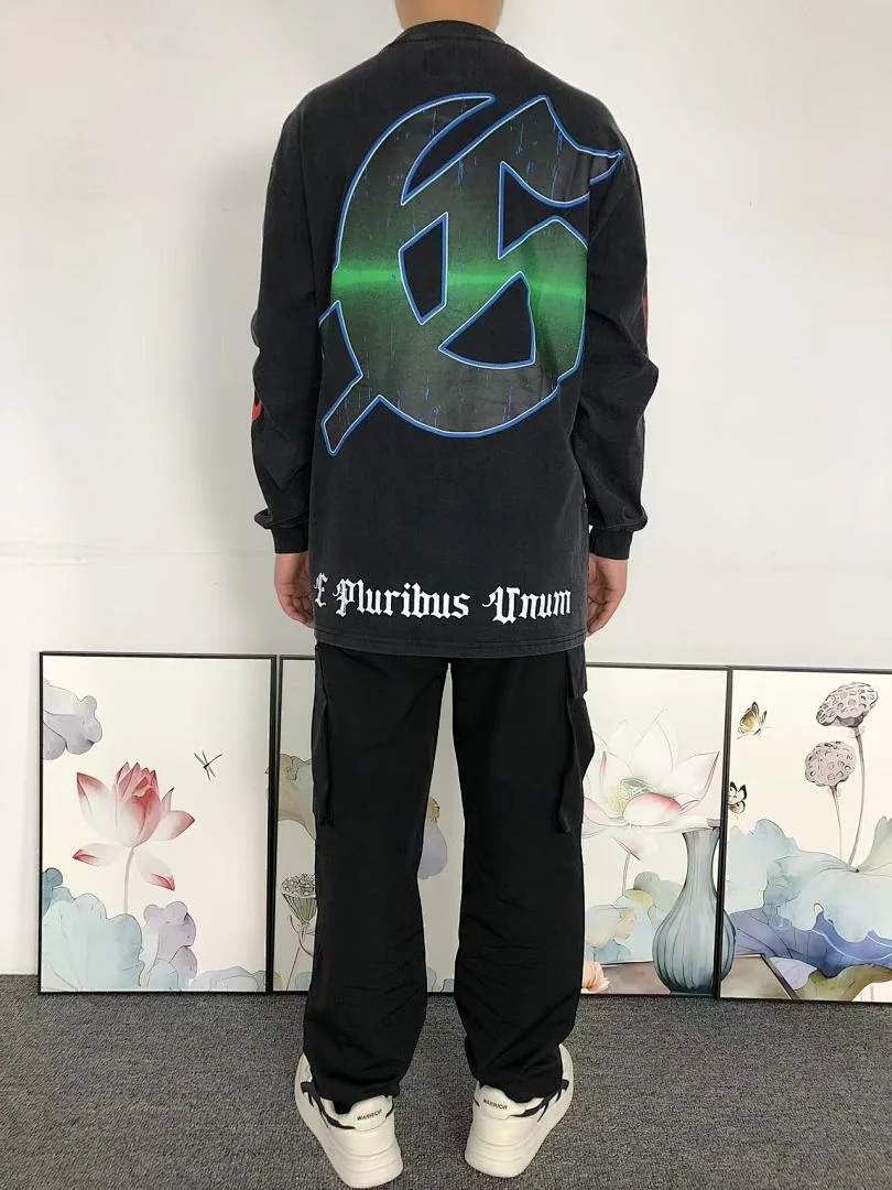 GODSPEED Black Fire Race Crash Long Sleeve - full look