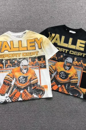 VALLEY White Sport Dept Hockey Goalie T-Shirt - photo 5