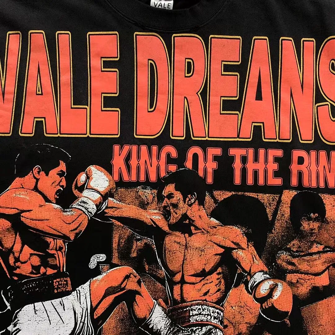 VALLEY Black King of the Ring Boxing T-Shirt - photo 11