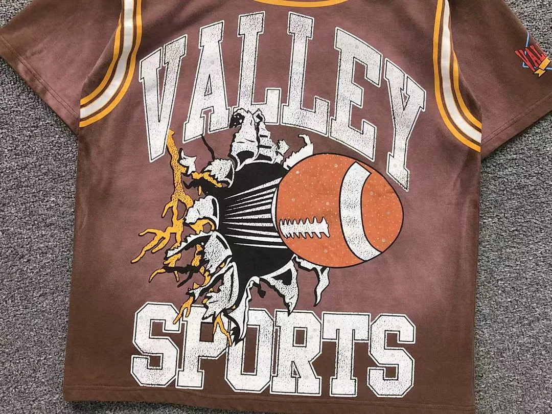VALLEY Brown & Black Valley Sports Football T-Shirt - photo 10