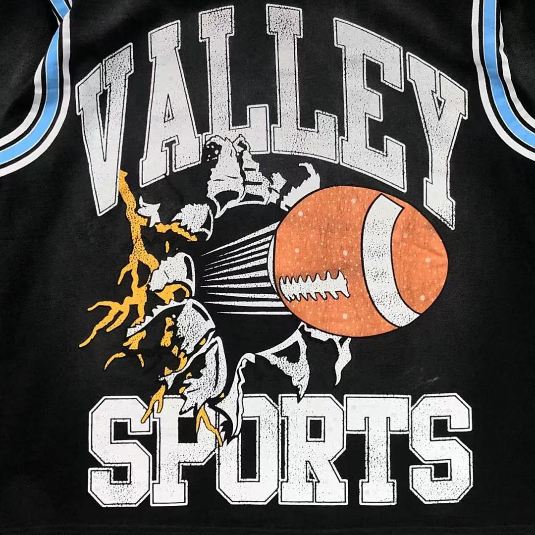 VALLEY Brown & Black Valley Sports Football T-Shirt - photo 13