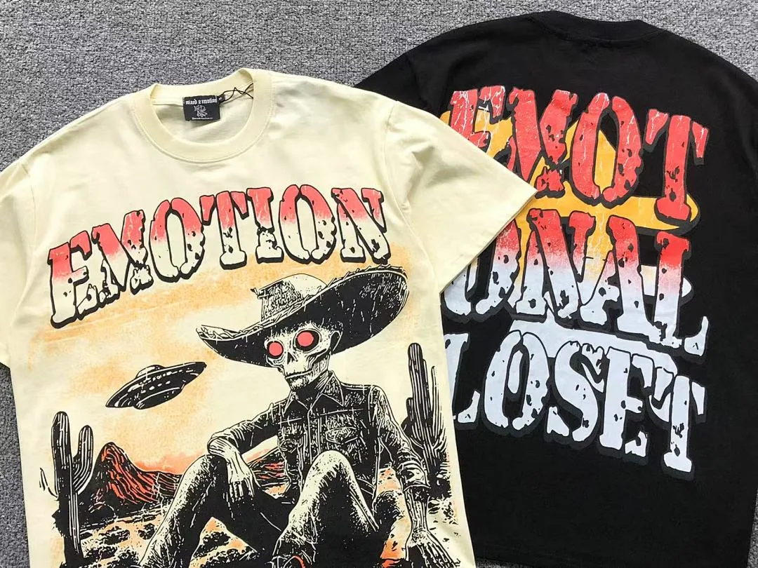 MIXED EMOTION Cream & Black Mexican Cowboy Closet T-Shirt - photo 6