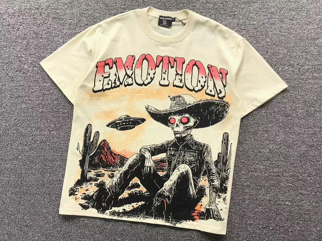 MIXED EMOTION Cream & Black Mexican Cowboy Closet T-Shirt - photo 7