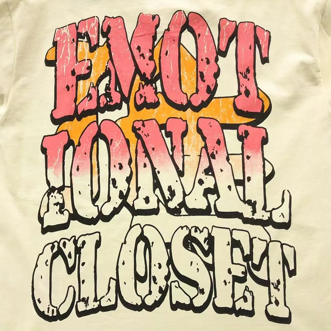 MIXED EMOTION Cream & Black Mexican Cowboy Closet T-Shirt - photo 12