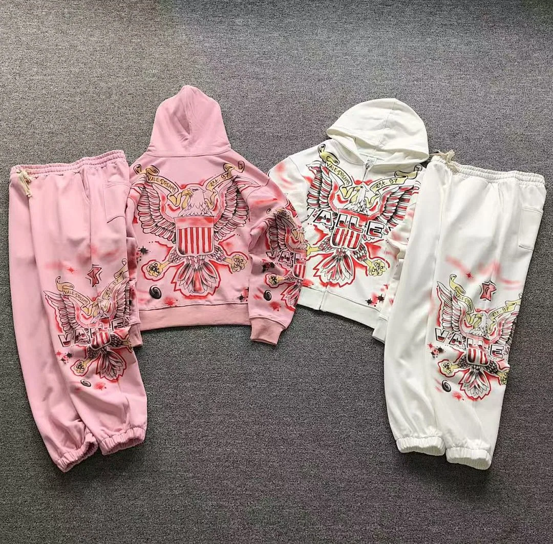 VALLEY Pink & White Angel Wing Tracksuit - photo 6