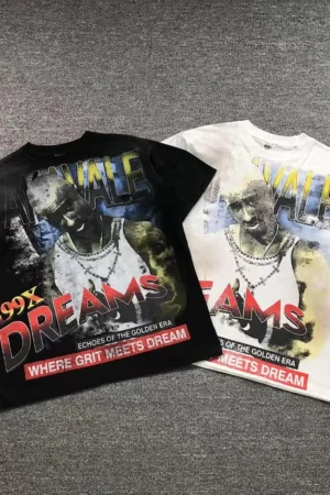 VALLEY Black 9x Dreams Rapper T-Shirt - photo 5