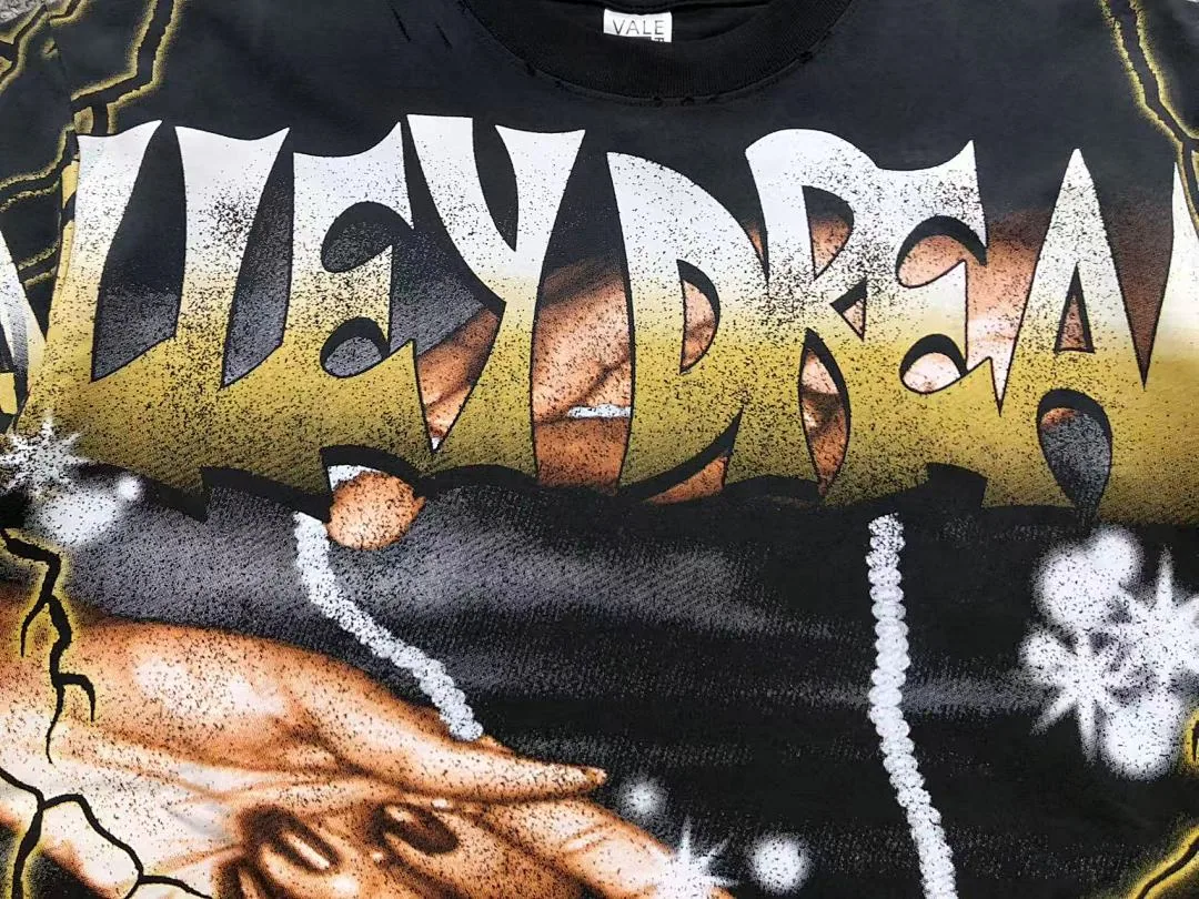 VALLEY White & Black Gold Hands T-Shirt - photo 11