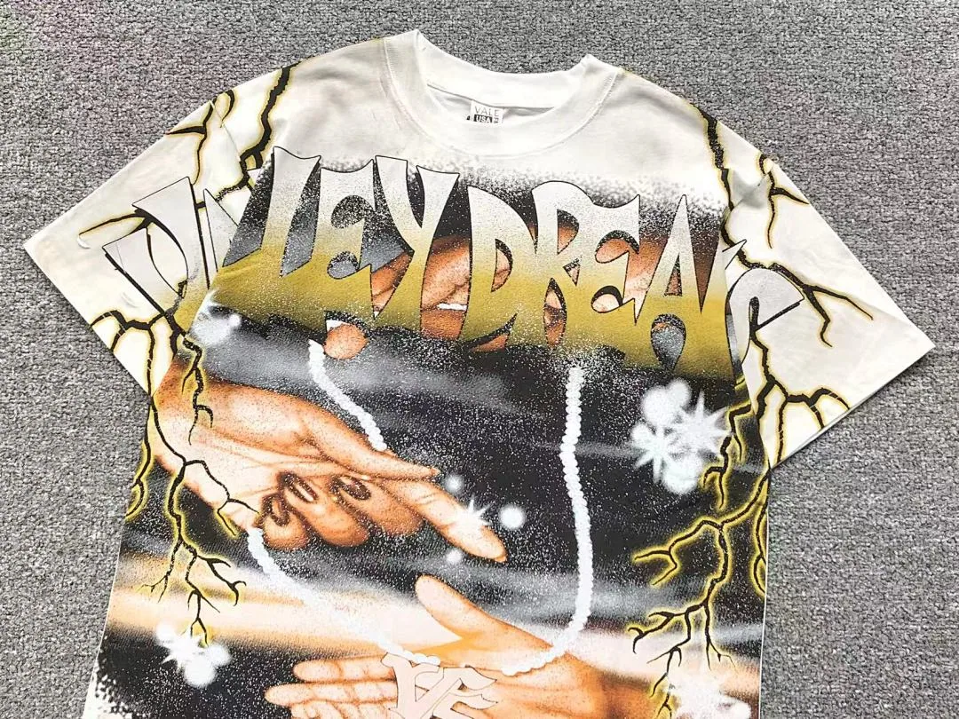 VALLEY White & Black Gold Hands T-Shirt - photo 14
