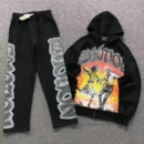 MIXED EMOTION Black Graffiti Tracksuit