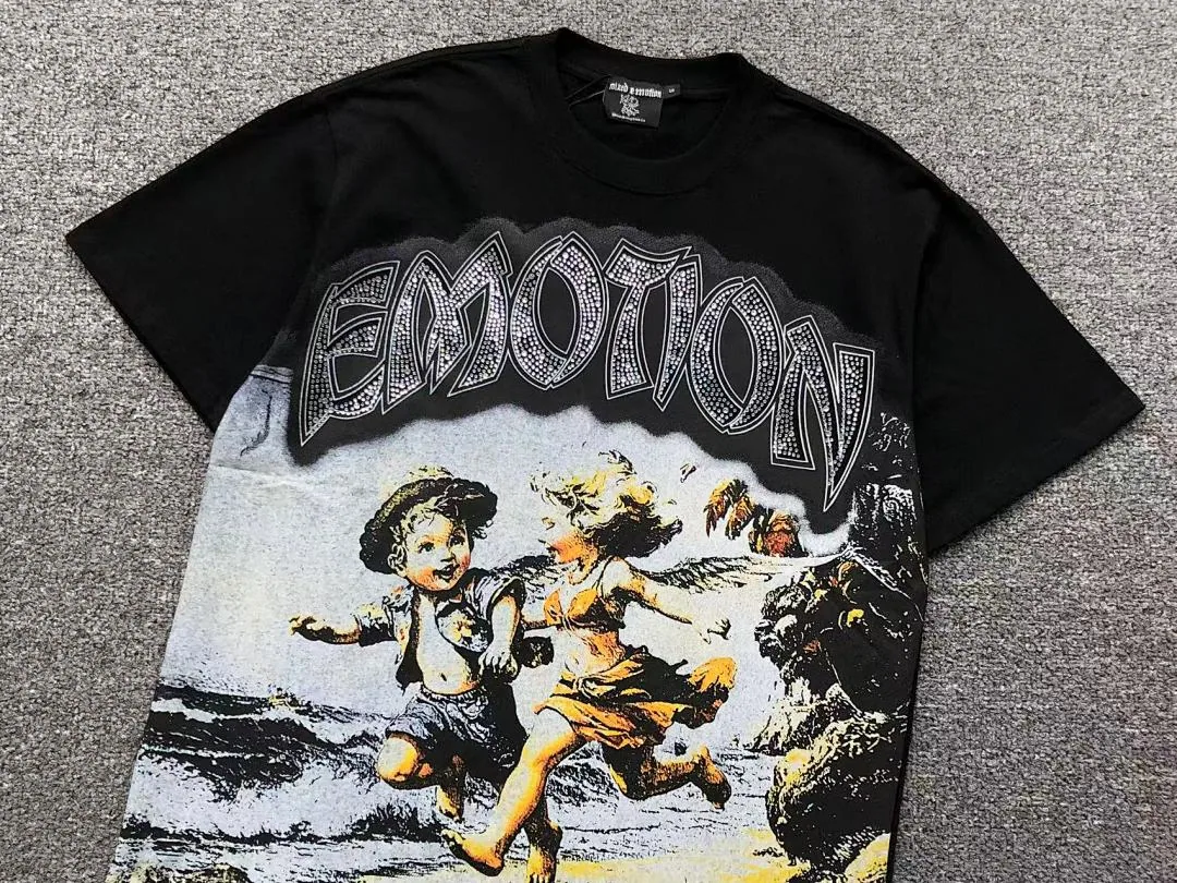 MIXED EMOTION Black Kids Running Art T-Shirt - photo 7
