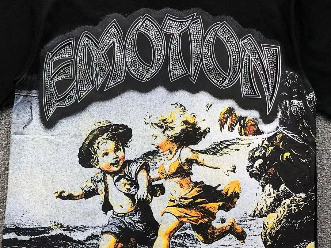 MIXED EMOTION Black Kids Running Art T-Shirt - photo 9