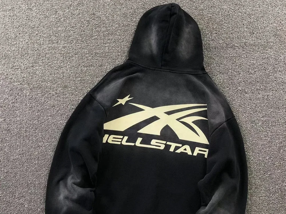 HELLSTAR Grey Zip Hoodie Sets - second colorway