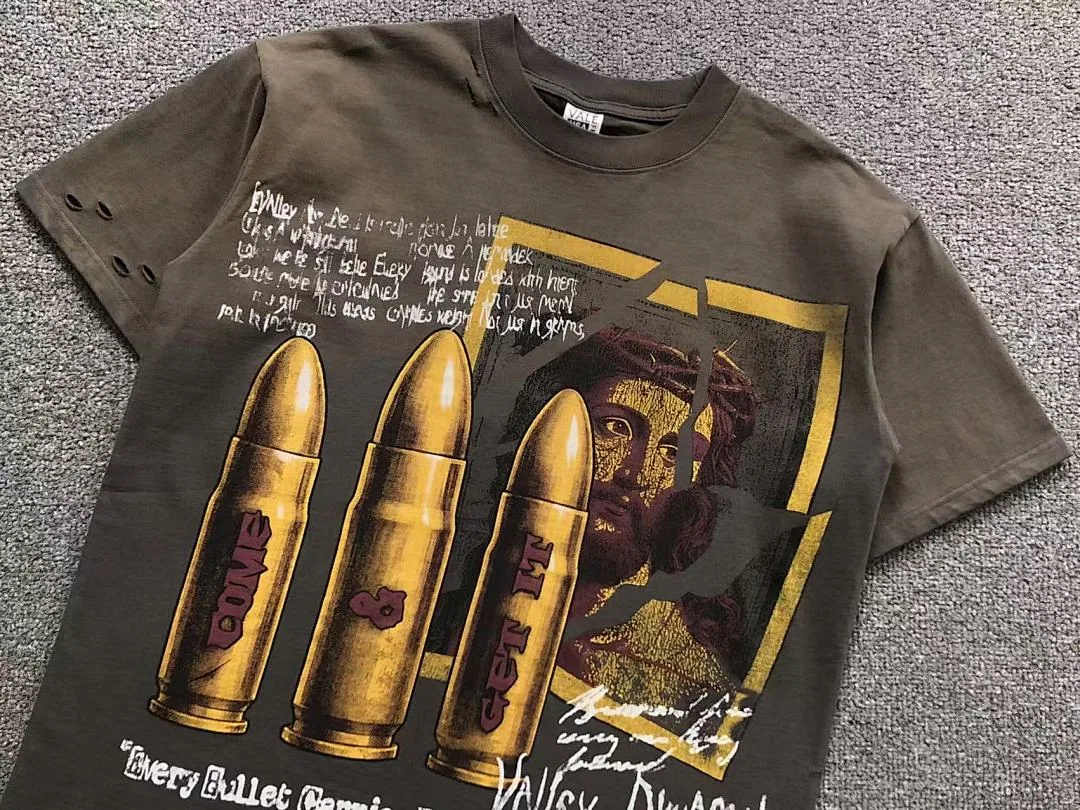VALLEY Grey Very Rare Stories Bullets T-Shirt - photo 7