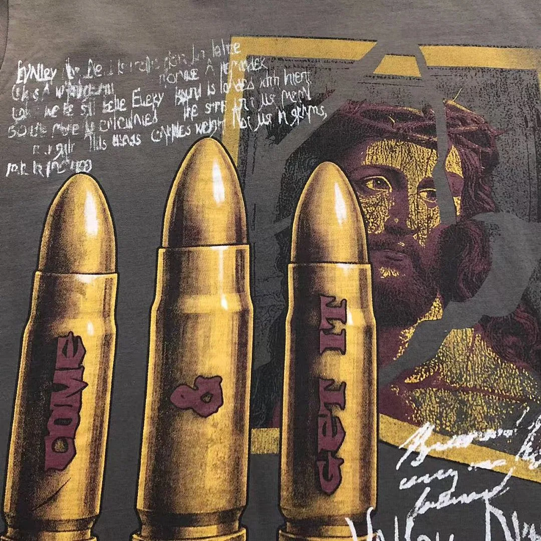 VALLEY Grey Very Rare Stories Bullets T-Shirt - photo 9