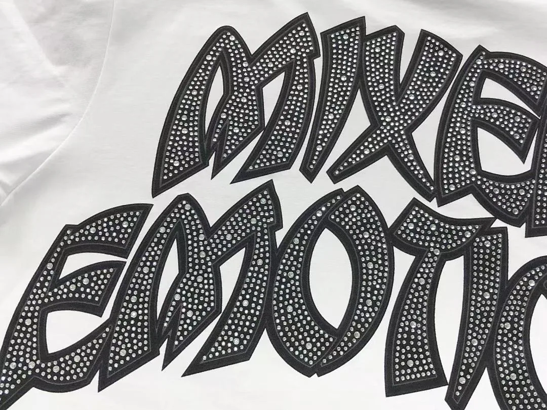 MIXED EMOTION White Archer Angel Print T-Shirt - photo 14