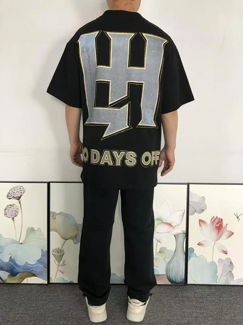 MIXED EMOTION Black Life Hustlers Blindfolded Cherub T-Shirt - photo 4