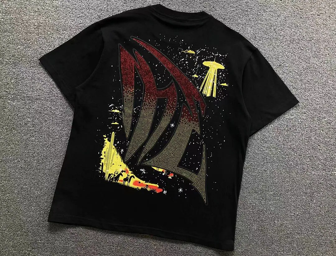 MIXED EMOTION Black Alien Cowboy T-Shirt - photo 11