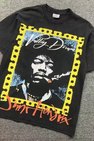 VALLEY Black Valley Dreams Jimi Hendrix T-Shirt