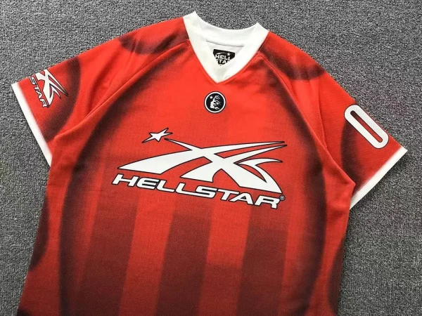 HELLSTAR Red Number 00 Jersey - second colorway