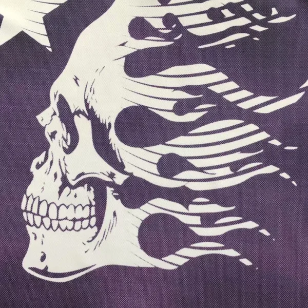 HELLSTAR Purple Gradient Skull Jersey - second colorway