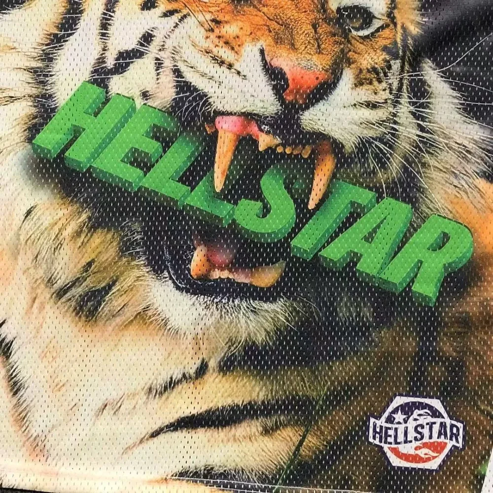 HELLSTAR Black Tiger Head Jersey - second colorway