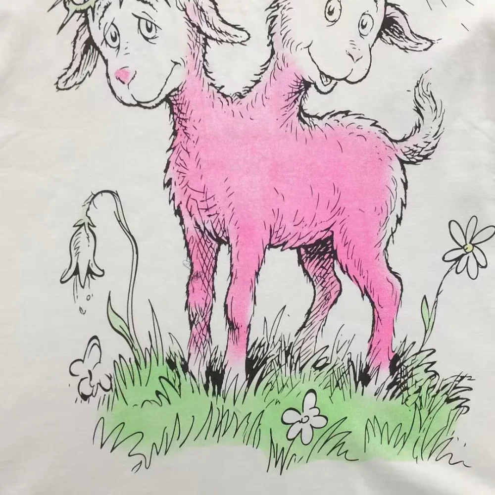 HELLSTAR White Pink Lamb Path to Paradise T-Shirt - second colorway