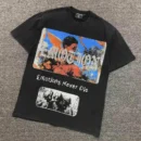 MIXED EMOTION Black Emotions Never Die Photo Panels T-Shirt