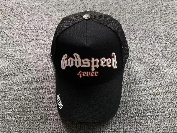 GODSPEED Multi-Color Logo Trucker Cap - full look