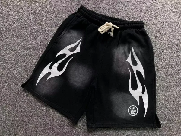 HELLSTAR White Flame Shorts - second colorway