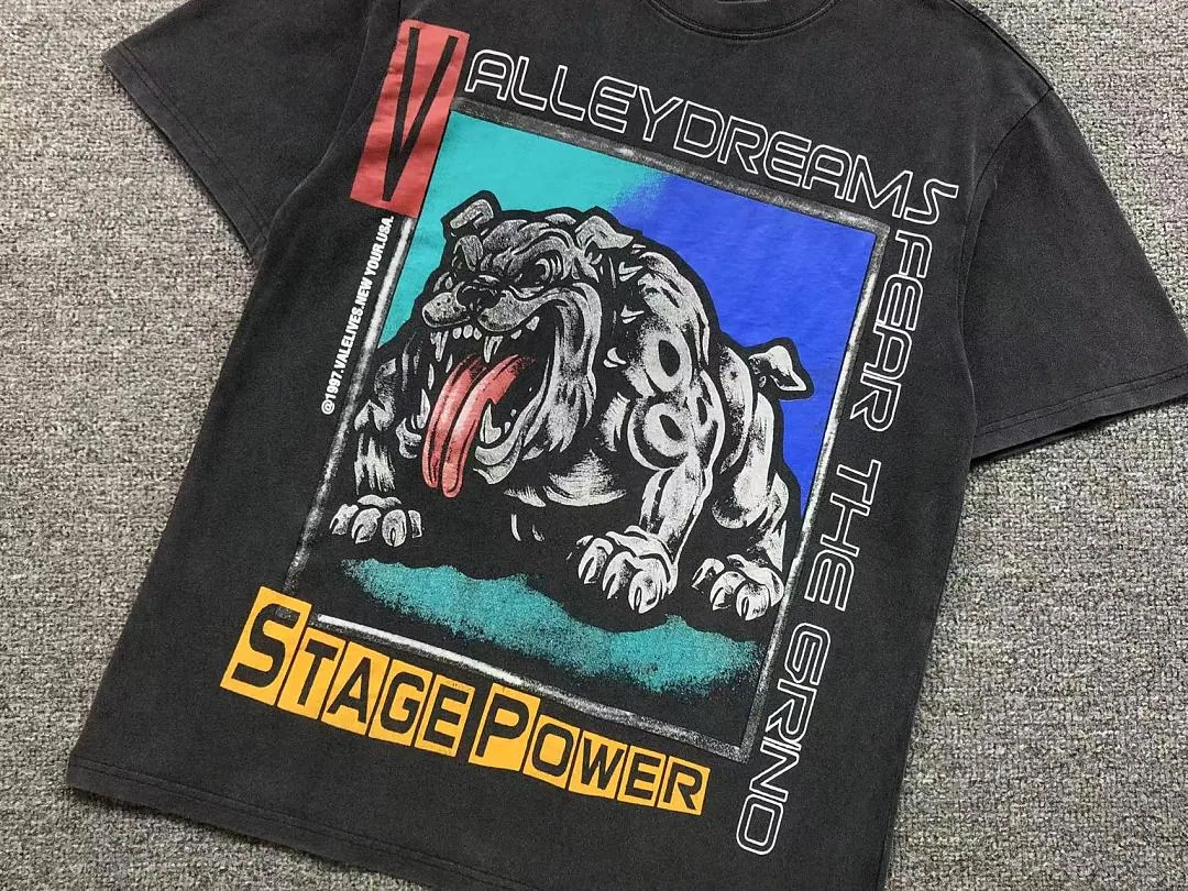 VALLEY Black & White Bulldogs Stage & Power T-Shirt - photo 12