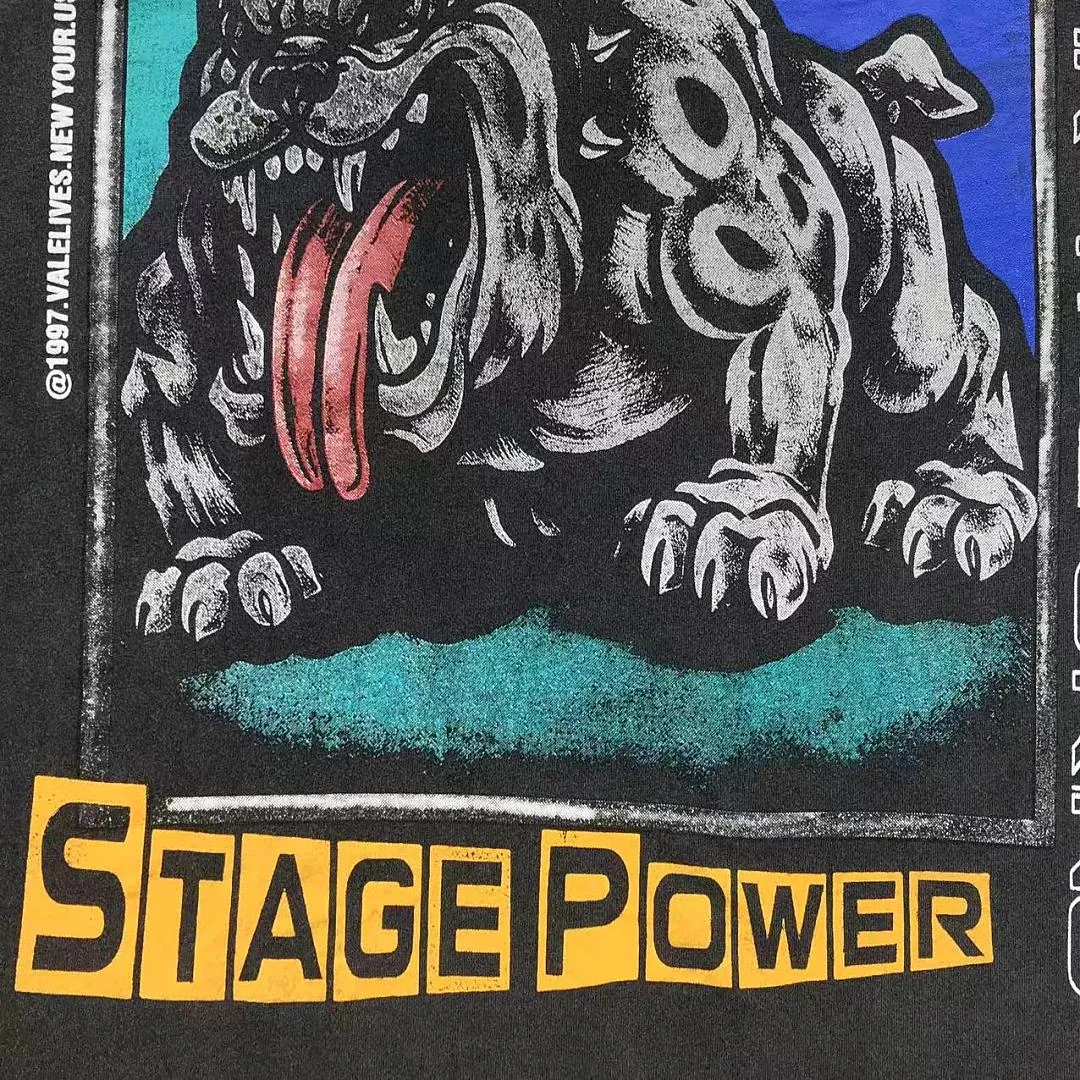 VALLEY Black & White Bulldogs Stage & Power T-Shirt - photo 15