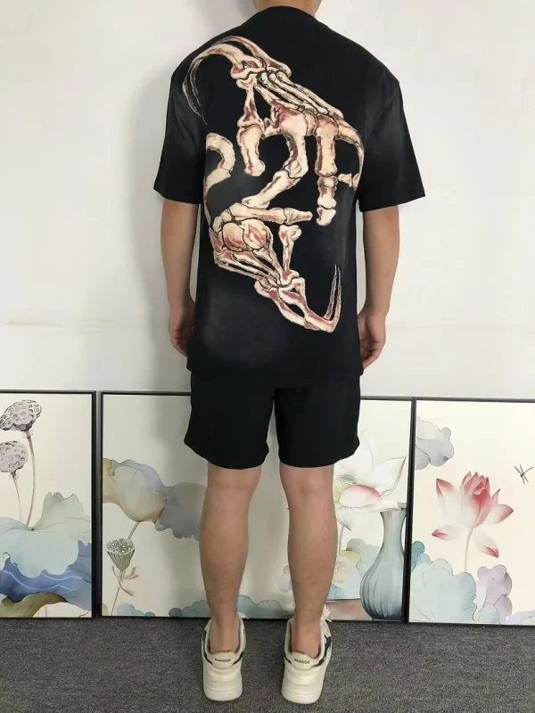 HELLSTAR Black Glorry X Doll Print T-Shirt - full look