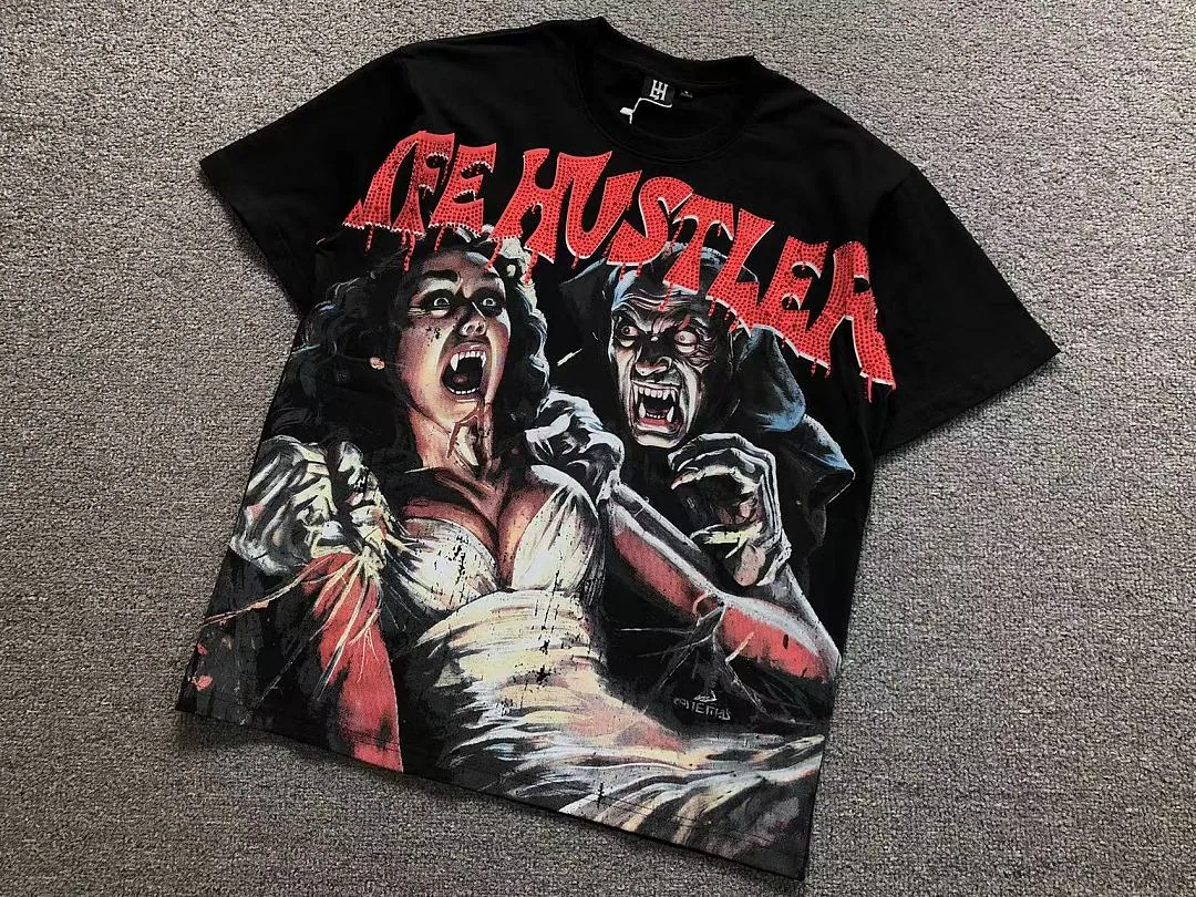 MIXED EMOTION White & Black the Hustler Scream Figures T-Shirt - photo 11