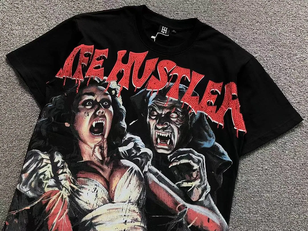 MIXED EMOTION White & Black the Hustler Scream Figures T-Shirt - photo 12