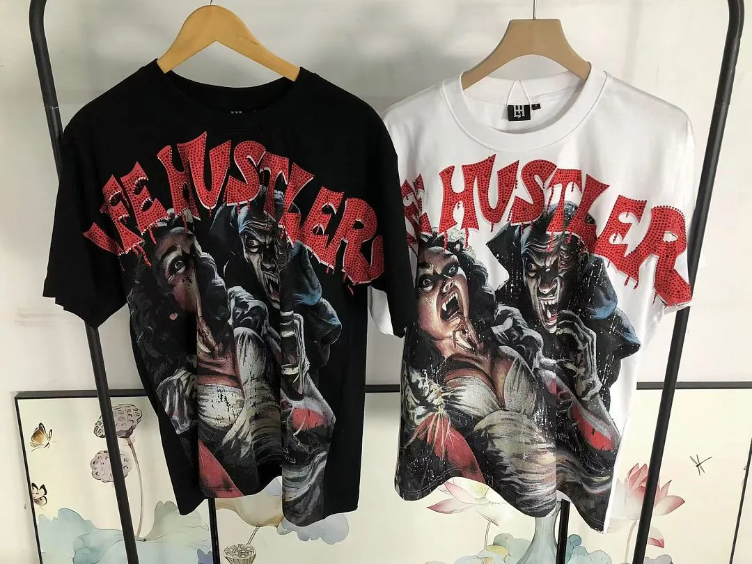 MIXED EMOTION White & Black the Hustler Scream Figures T-Shirt - photo 22