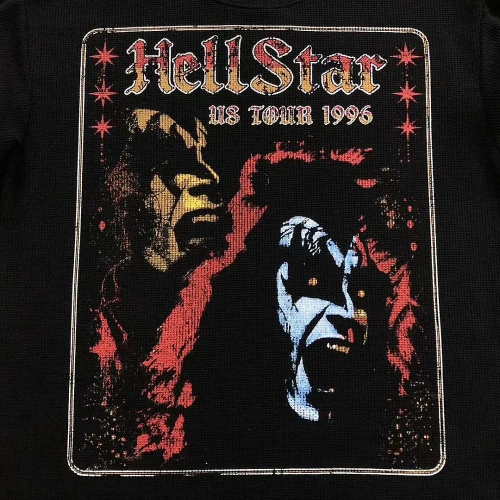 HELLSTAR Black Tour Poster Print Long Sleeve - styled shot
