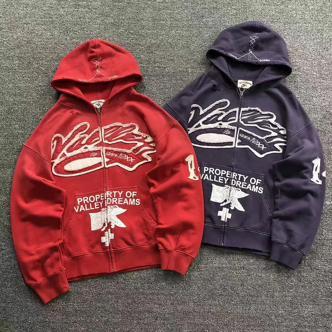 VALLEY Red & Navy Property of Vale Dreams NY Hoodie - photo 1